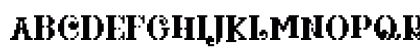 Bleo Medium Uppercase Preview