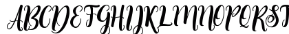 Sweet Belinnda Regular Uppercase Preview