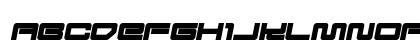 Ranger Force Semi-Italic Regular Preview