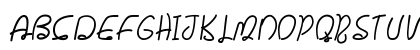 Writing Memories Regular Uppercase Preview