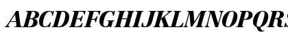Linotype Centennial LT 96 Black Italic Preview