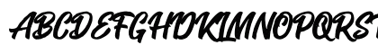 Seact Rough Regular Uppercase Preview