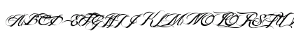 BILLY ARGEL FONT Regular Uppercase Preview
