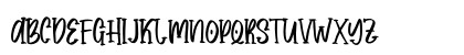 Minnimallisstic Font Regular Uppercase Preview