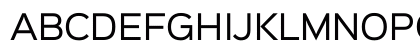 Sinkin Sans 400 Regular 400 Regular Uppercase Preview