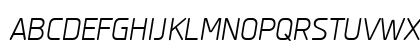 PF Isotext Pro Light Italic Uppercase Preview