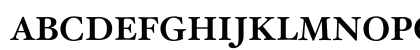 HoeflerText Bold Uppercase Preview