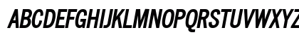 NewsCondensed Bold Oblique Uppercase Preview