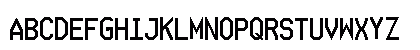 Ticketing Regular Uppercase Preview
