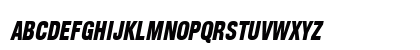 CorpusGothic CondensedOblique Uppercase Preview