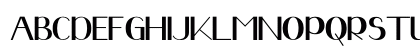 Jode Regular Uppercase Preview