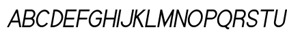 Strange Cool Demo Italic Uppercase Preview