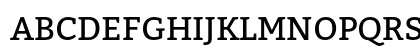 Bitter Regular Uppercase Preview