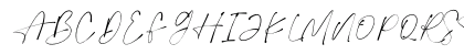 Theloved Regular Uppercase Preview