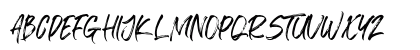 Gathan Regular Uppercase Preview
