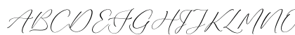 Bidalari Hearter Regular Uppercase Preview