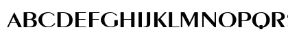PareWide Normal Uppercase Preview