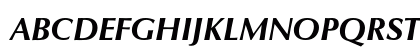 Classico URW Bold Italic Uppercase Preview
