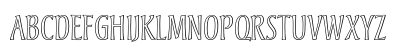 Andreas Regular Uppercase Preview
