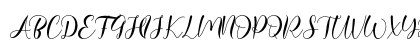 Marlowe Regular Uppercase Preview