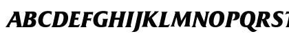 Friz Quadrata Bold Italic Uppercase Preview