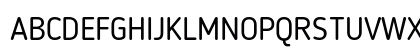 Blogger Sans Regular Uppercase Preview