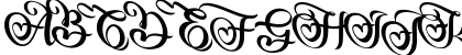 Onarie Regular Uppercase Preview