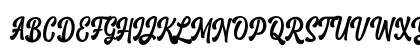 Kelsey Script Regular Uppercase Preview