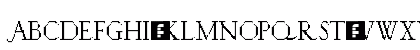 Giovanni Ostaus Regular Uppercase Preview