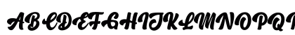 Oh Chewy Regular Uppercase Preview