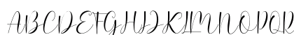 Hello Daisy Regular Uppercase Preview
