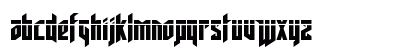 Deathshead Laser Regular Uppercase Preview