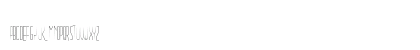 RM DECOthin Regular Uppercase Preview