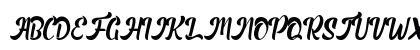Rush Hour Demo Regular Uppercase Preview