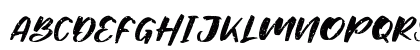Bulkies Regular Uppercase Preview