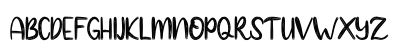Baby Blue Regular Uppercase Preview