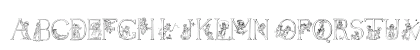 KateGreenawaysAlphabet Medium Uppercase Preview