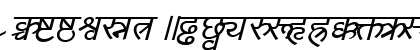 Yogeshweb Italic Uppercase Preview