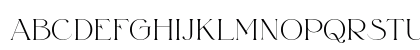 Sephir Regular Uppercase Preview