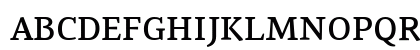 PF Agora Serif Pro Medium Uppercase Preview