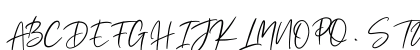 Thransty Regular Uppercase Preview