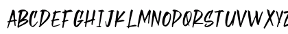 Slamed Regular Uppercase Preview