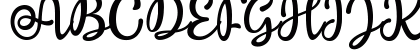 Yonkie Regular Uppercase Preview