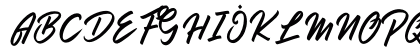 Anderik Regular Uppercase Preview