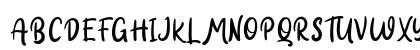 Hallo White - Personal Use Regular Uppercase Preview