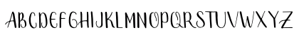 Smally Rose Free Regular Uppercase Preview