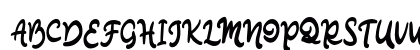 Alrte FREE Regular Uppercase Preview
