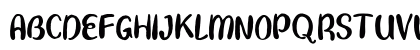 Zanzibar Regular Uppercase Preview