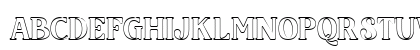 Radion Outline Regular Uppercase Preview