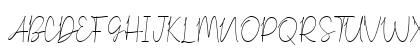 Carmelia Regular Uppercase Preview